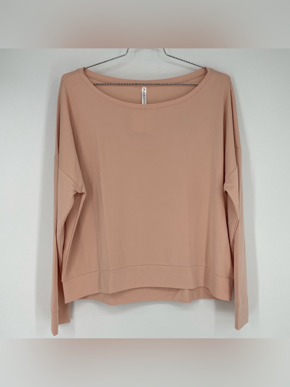 Fabletics Eco Sleek Knit Boat Neck Pullover